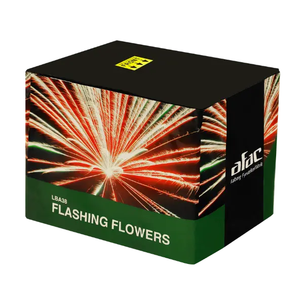 Flashing Flowers – batteri, 53 skud