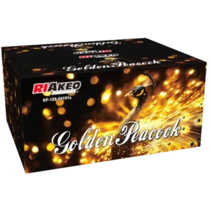Golden Peacock – compound batteri, 128 skud
