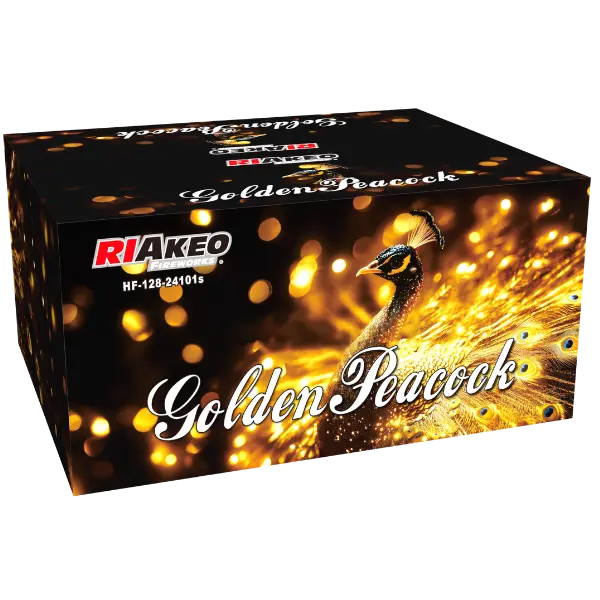 Golden Peacock – compound batteri, 128 skud